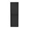 Black Wood Contemporary Wall Decor, Set of 2 36" x 12" x 2"